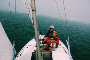 Boating with kids